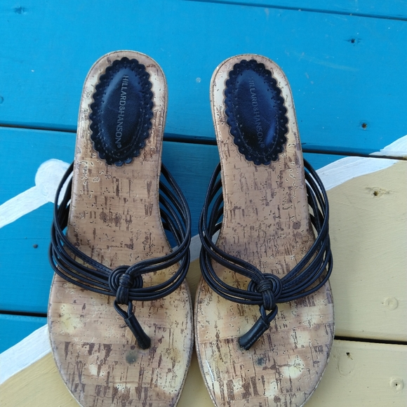 Hillard & Hanson vintage sandals size 7 - Picture 5 of 12